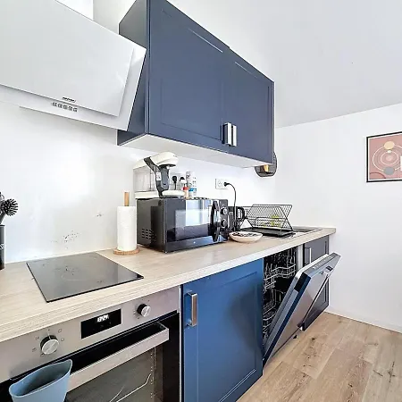 Appartement Joli T1 Cosy & Fonctionnel 2personnes Aulnat4